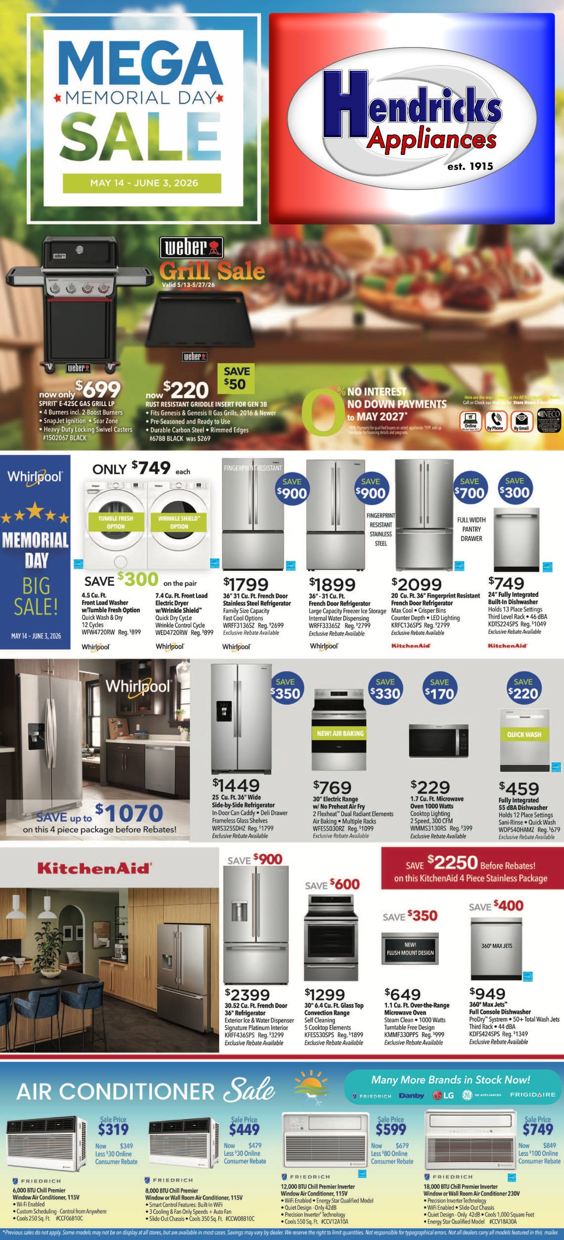 Memorial Day Sale Flyer 1